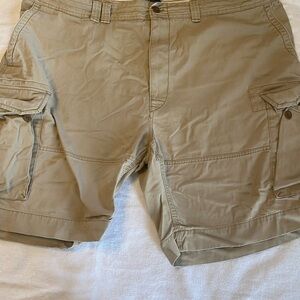 Polo by Ralph Lauren Tan Cargo Shorts with Belt Loops